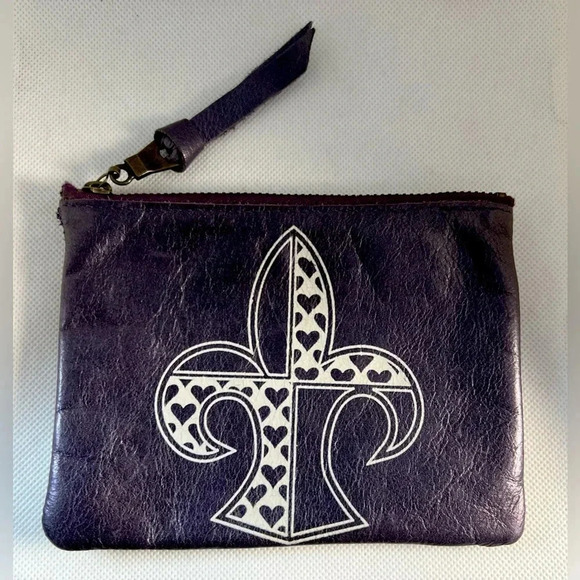 kitson by tammilyn | Fleur-de-lis mini-bag. - Picture 1 of 12